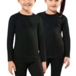 Kota 1 Adet Kız Erkek Çocuk Termal Siyah İçlik Fanila Body Takım 2005