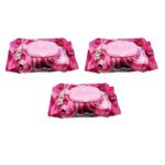 3 Paket Red Rose Islak Havlu Mendil 90 Adet Kapaklı Gül Kokulu