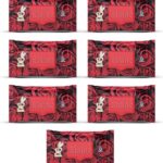 7 Paket Red Rose Islak Havlu Mendil 90 Adet Kapaklı Gül Kokulu