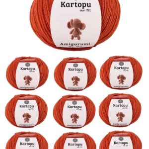10 Adet Amigurumi El Örgü İpi 50gr 269