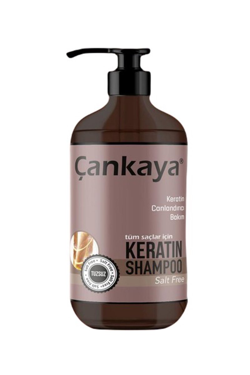 6447de22d9fbd-6447de22dfe0a Keratin Canlandırıcı Bakım Tuzsuz Şampuan 1000 ml - Görsel 1