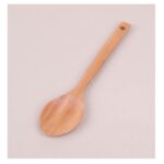 Balsa BLS-029A Ahşap Yemek Servis Kaşığı 28 cm mudanis