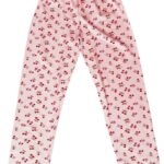 Beli Lastikli Mevsimlik Viskon Penye Pantolon Pembe