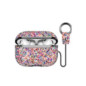 Onegif Apple Airpods Pro 2 (2.nesil) Bright Simli Airpods Kapak - Gold