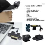 Şarjlı baret lambası