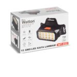 15 LED'li şarjlı kafa lambası - Görsel 2