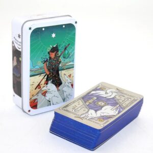 Metal Kutulu Tarot Kartı Alk2770