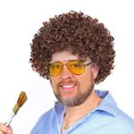 Bob Ross Bonus Peruk Kahverengi Renk 120 Gr