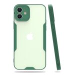 Apple İphone 12 Kılıf Platin Silikon - Yeşil