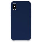 Apple İphone Xs Max Kılıf Lansman Legant Silikon - Lacivert