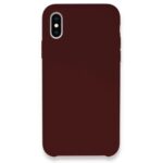 Apple İphone Xs Max Kılıf Lansman Legant Silikon - Bordo