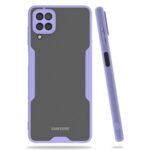 Samsung Galaxy A22 Kılıf Platin Silikon - Lila